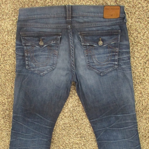 True Religion Men's Bootcut Jeans - Indigo - Picture 4 of 10